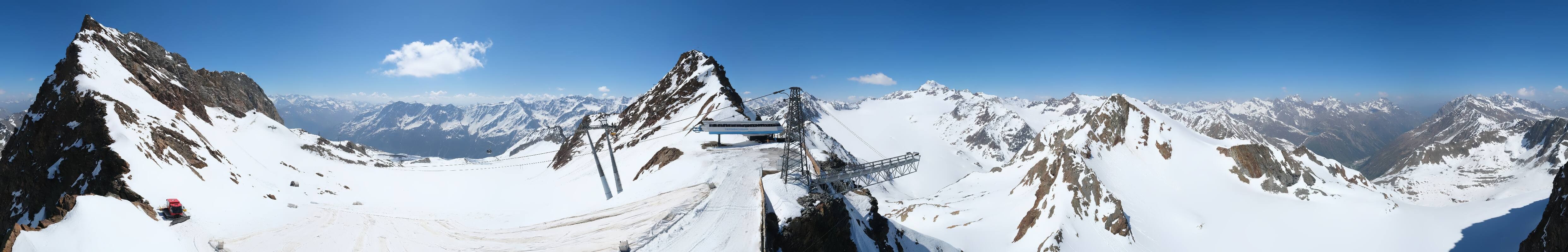 Archiv Foto Webcam Sölden - Tiefenbachgletscher Berg