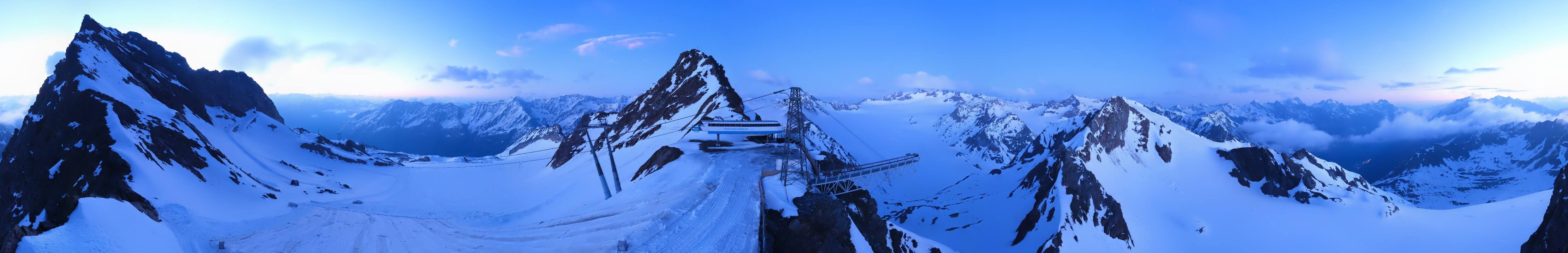 Archiv Foto Webcam Sölden - Tiefenbachgletscher Berg