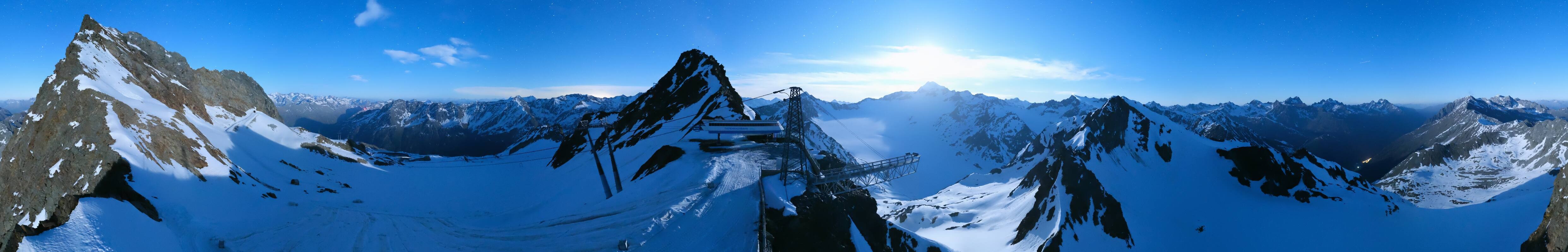 Archiv Foto Webcam Sölden - Tiefenbachgletscher Berg