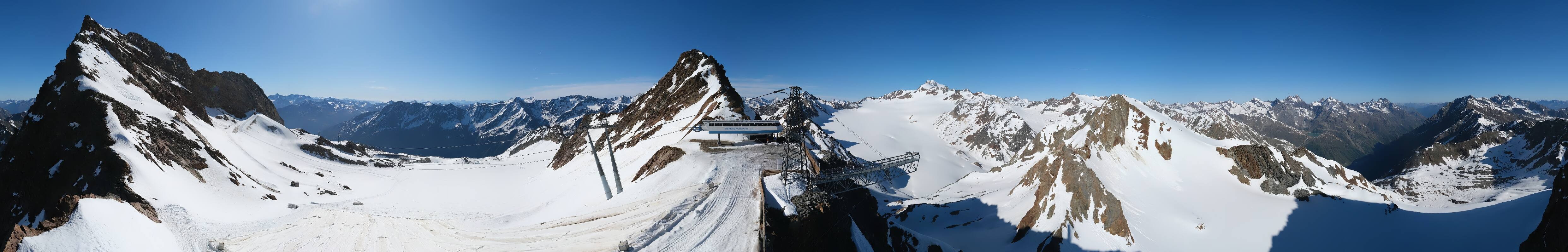 Archiv Foto Webcam Sölden - Tiefenbachgletscher Berg