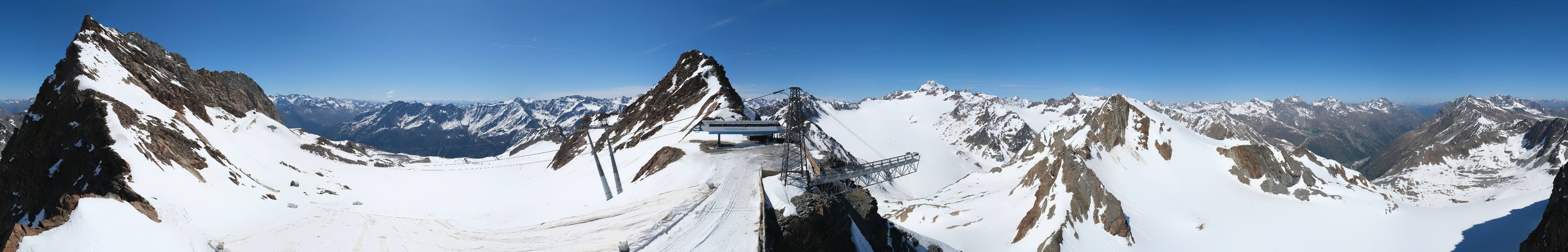 Archiv Foto Webcam Sölden - Tiefenbachgletscher Berg