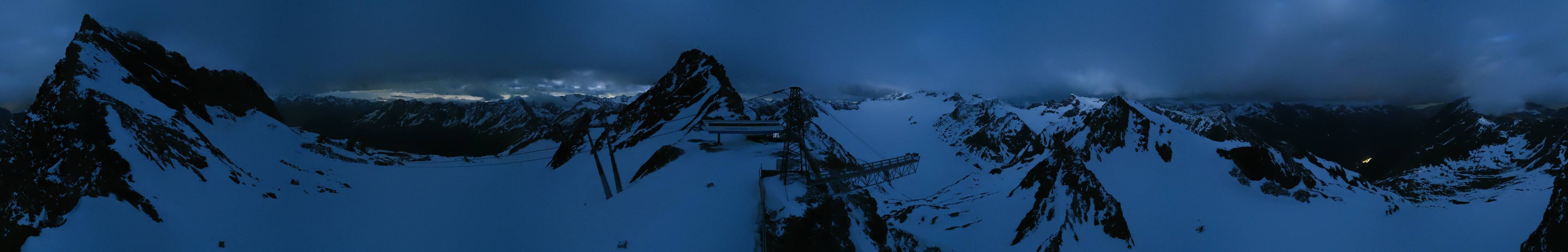 Archiv Foto Webcam Sölden - Tiefenbachgletscher Berg