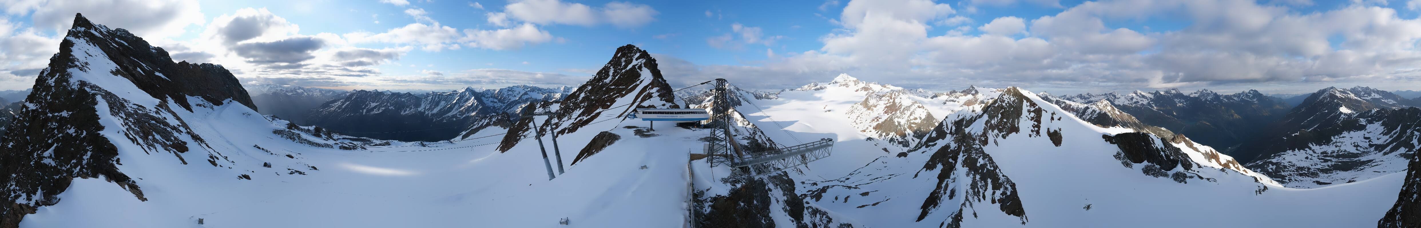 Archiv Foto Webcam Sölden - Tiefenbachgletscher Berg