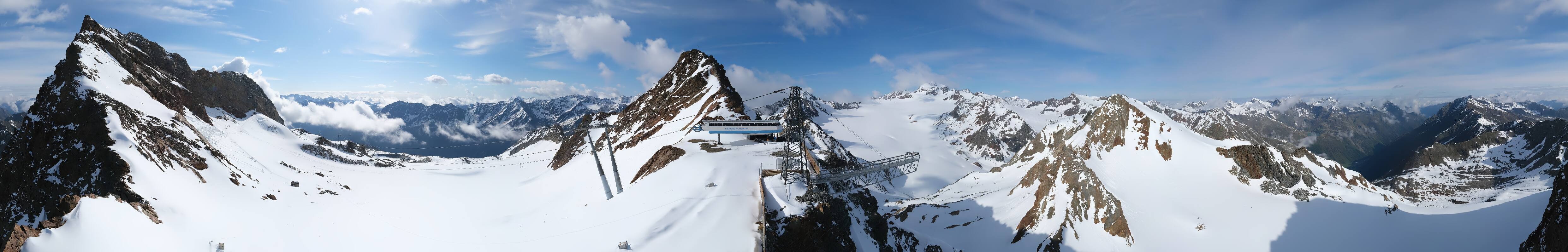 Archiv Foto Webcam Sölden - Tiefenbachgletscher Berg