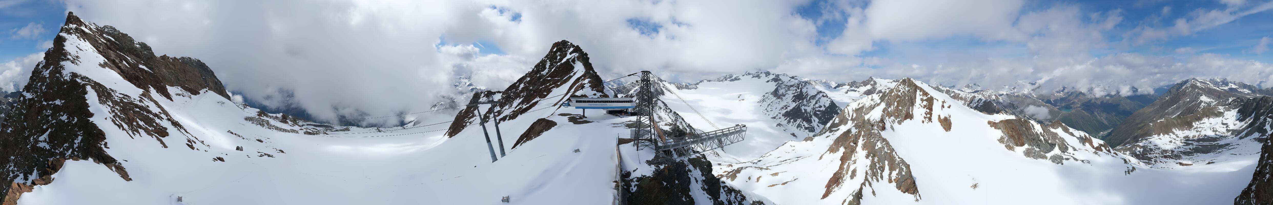 Archiv Foto Webcam Sölden - Tiefenbachgletscher Berg