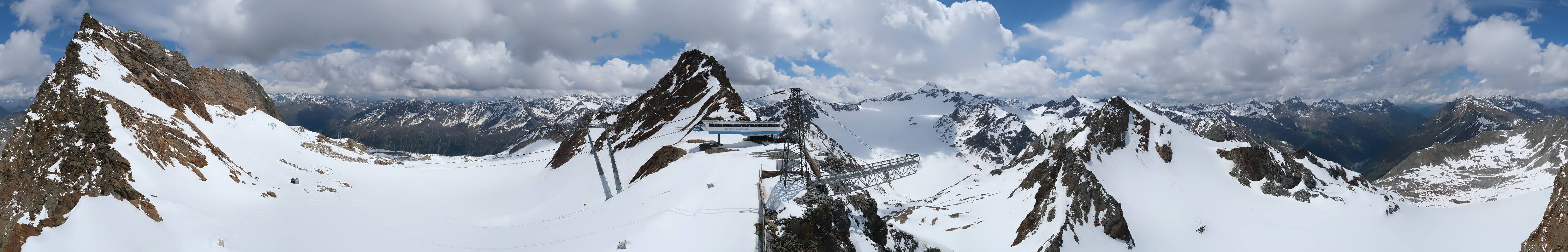 Archiv Foto Webcam Sölden - Tiefenbachgletscher Berg