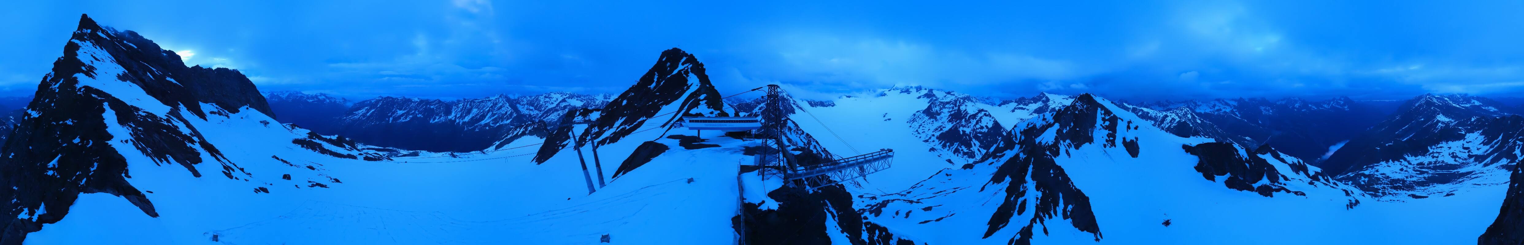 Archiv Foto Webcam Sölden - Tiefenbachgletscher Berg