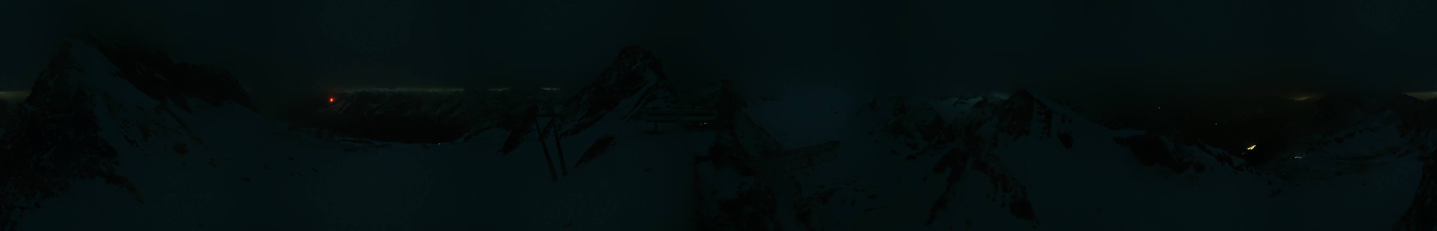 Archived image Webcam Sölden - Tiefenbach Glacier View Top Station