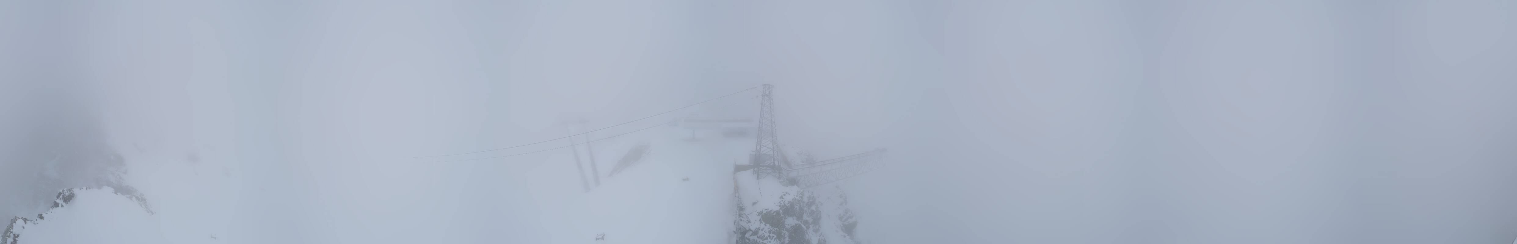 Archived image Webcam Sölden - Tiefenbach Glacier View Top Station