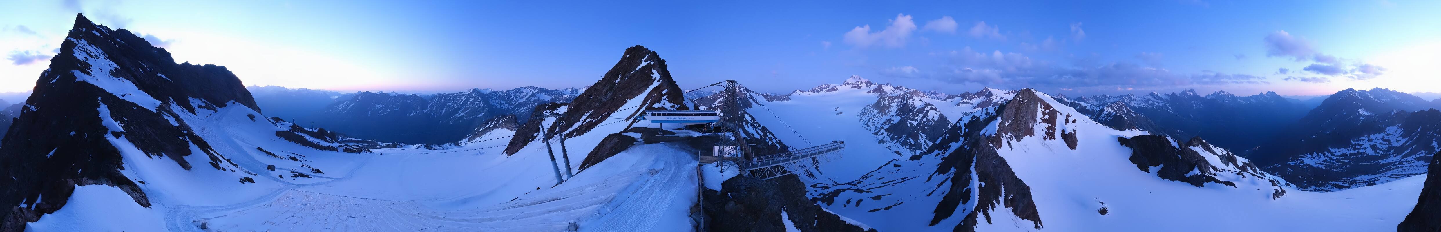 Archiv Foto Webcam Sölden - Tiefenbachgletscher Berg