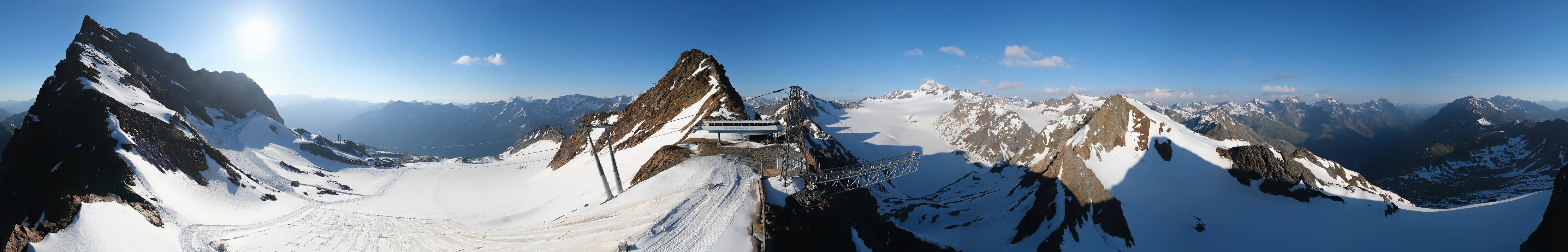 Archiv Foto Webcam Sölden - Tiefenbachgletscher Berg