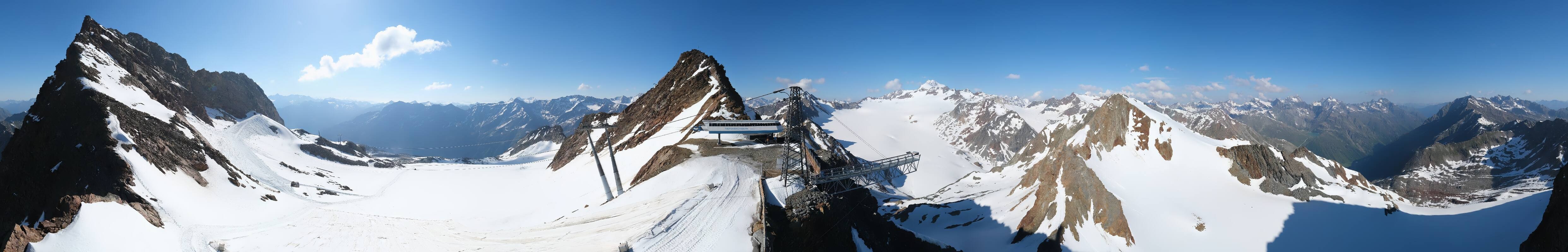 Archiv Foto Webcam Sölden - Tiefenbachgletscher Berg