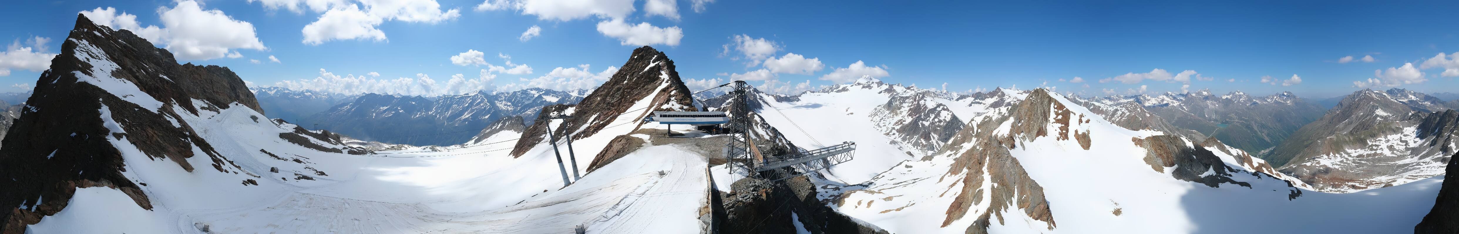 Archiv Foto Webcam Sölden - Tiefenbachgletscher Berg