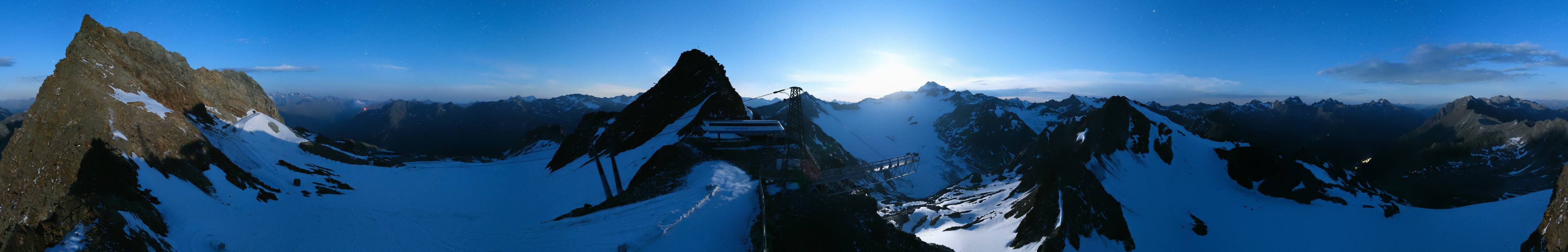Archiv Foto Webcam Sölden - Tiefenbachgletscher Berg