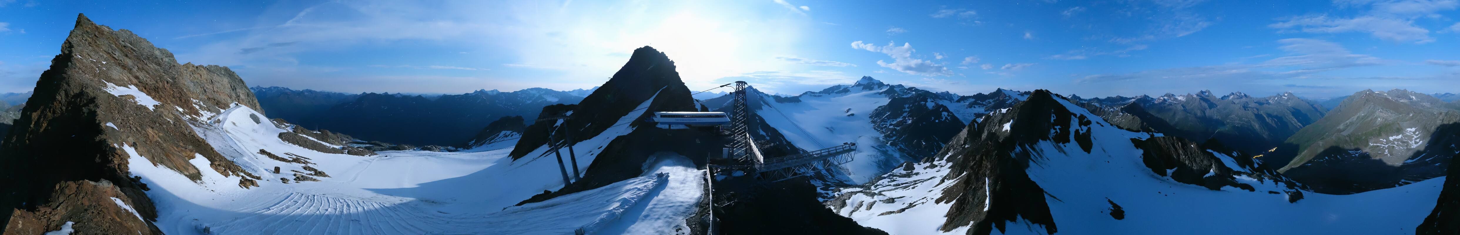 Archiv Foto Webcam Sölden - Tiefenbachgletscher Berg