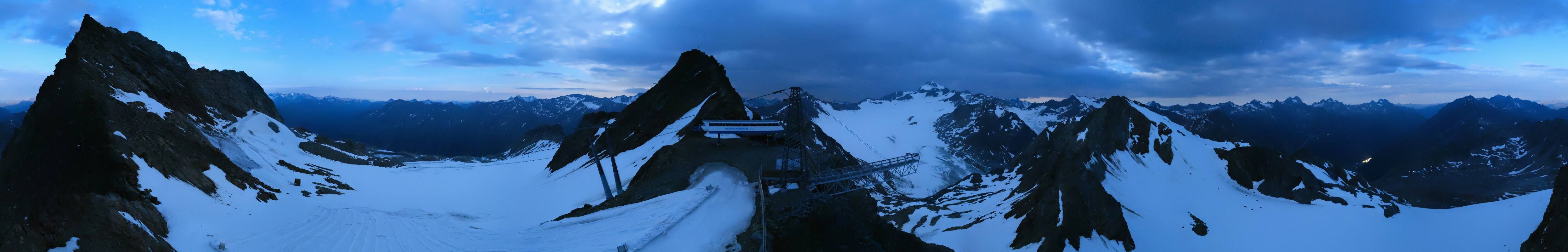 Archiv Foto Webcam Sölden - Tiefenbachgletscher Berg