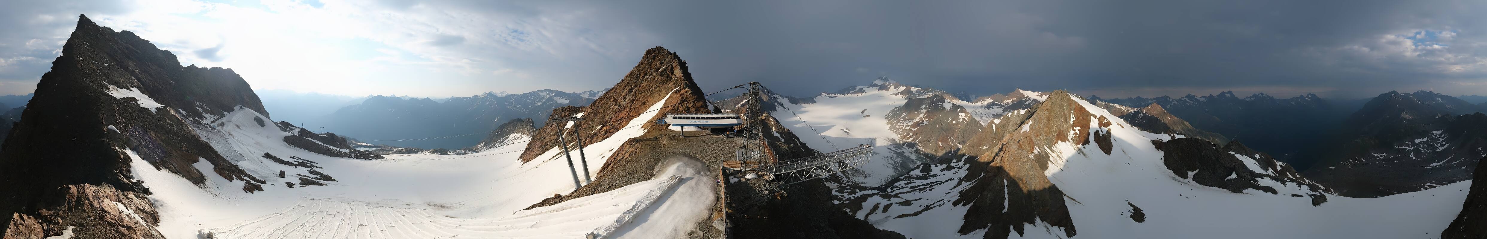 Archiv Foto Webcam Sölden - Tiefenbachgletscher Berg