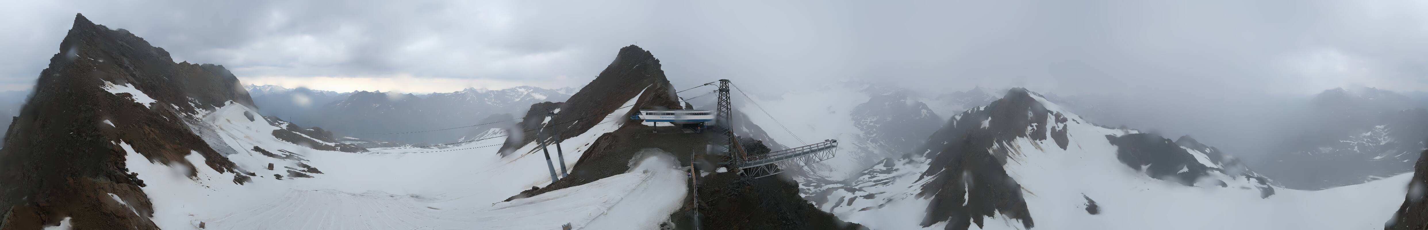 Archiv Foto Webcam Sölden - Tiefenbachgletscher Berg