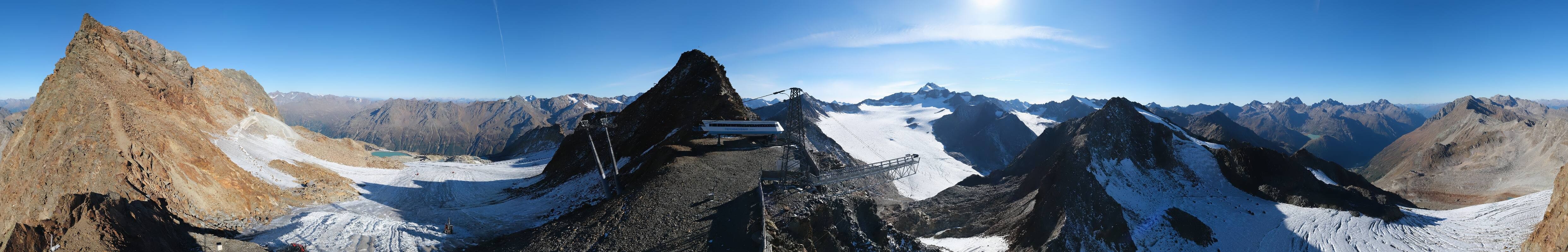 Archiv Foto Webcam Sölden - Tiefenbachgletscher Berg