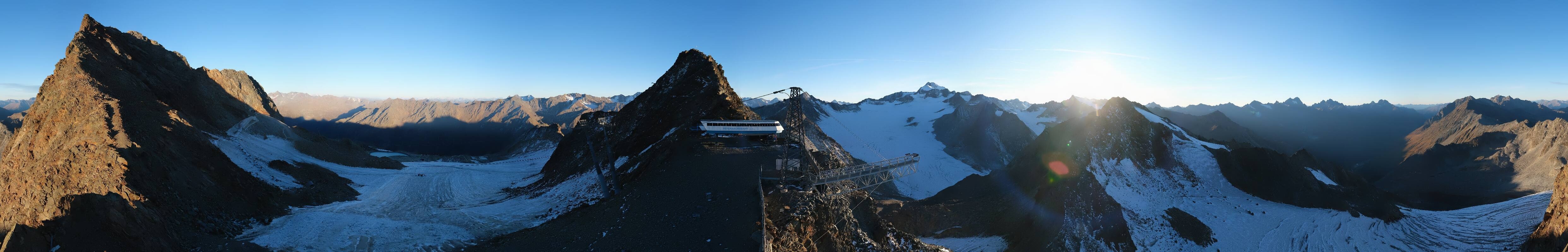 Archiv Foto Webcam Sölden - Tiefenbachgletscher Berg