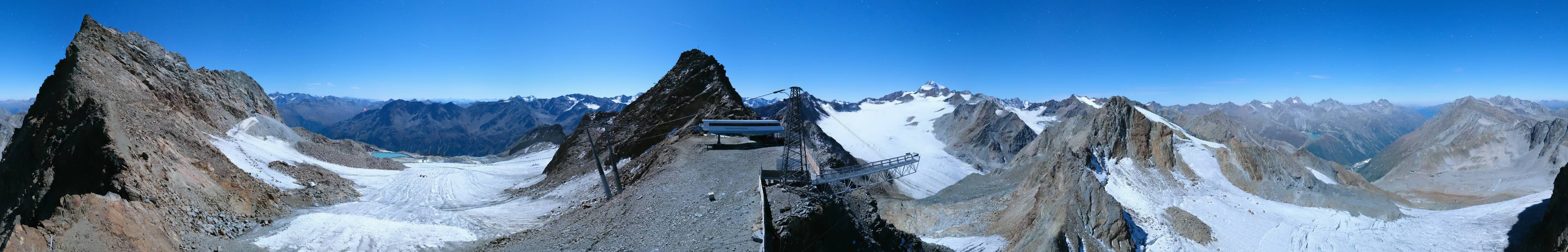 Archiv Foto Webcam Sölden - Tiefenbachgletscher Berg