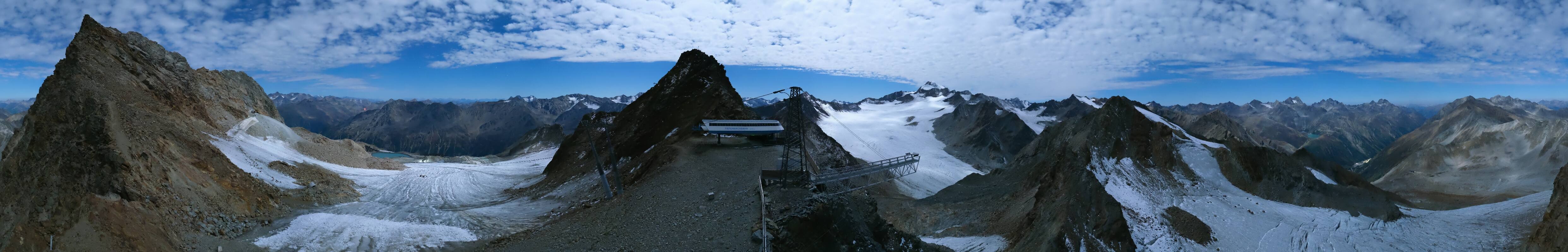 Archiv Foto Webcam Sölden - Tiefenbachgletscher Berg