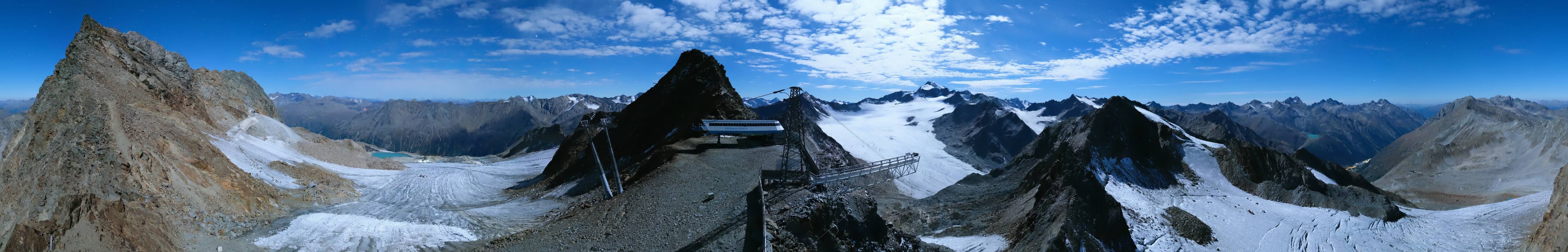 Archiv Foto Webcam Sölden - Tiefenbachgletscher Berg
