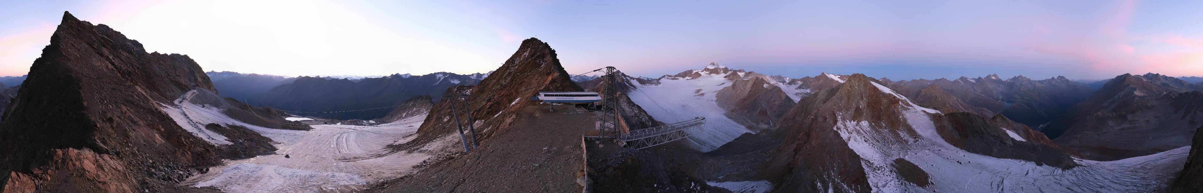 Archiv Foto Webcam Sölden - Tiefenbachgletscher Berg