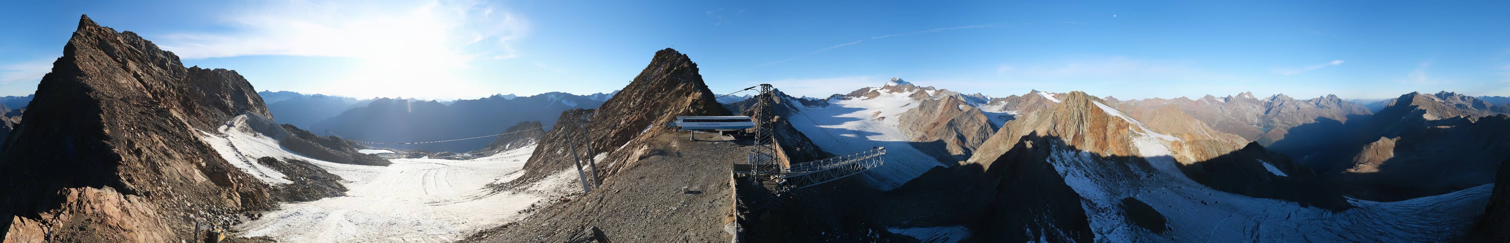Archiv Foto Webcam Sölden - Tiefenbachgletscher Berg