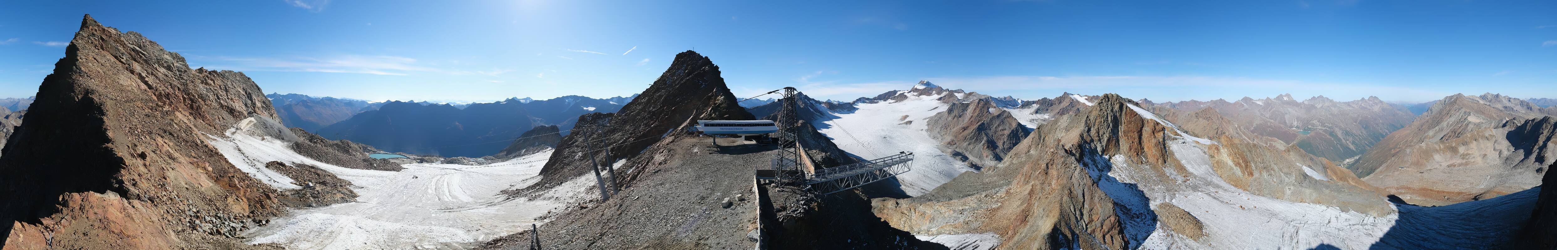 Archiv Foto Webcam Sölden - Tiefenbachgletscher Berg