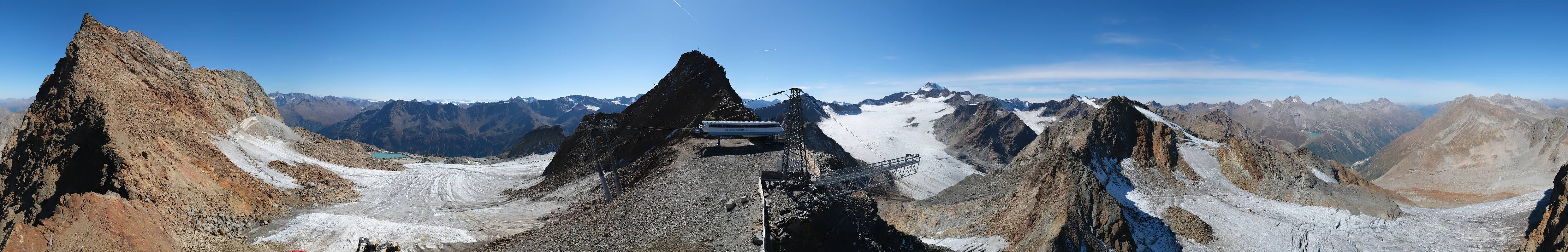 Archiv Foto Webcam Sölden - Tiefenbachgletscher Berg
