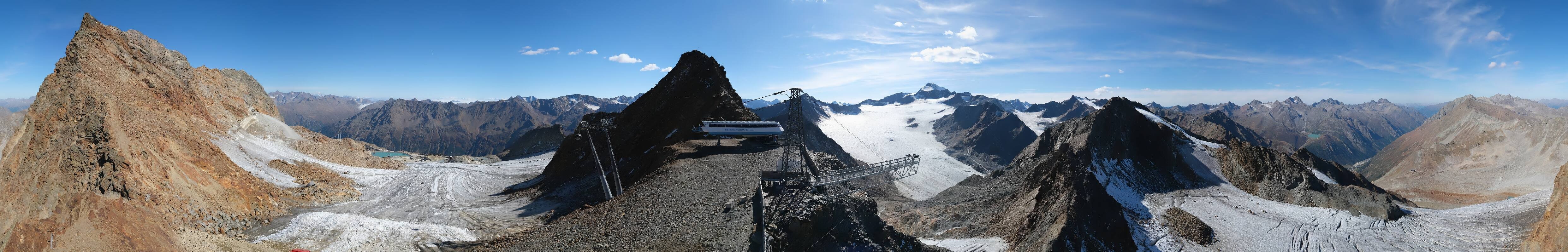 Archiv Foto Webcam Sölden - Tiefenbachgletscher Berg