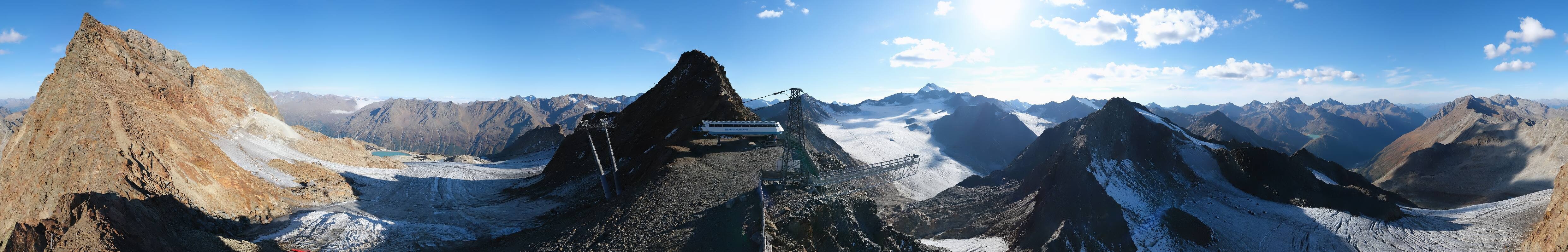 Archiv Foto Webcam Sölden - Tiefenbachgletscher Berg