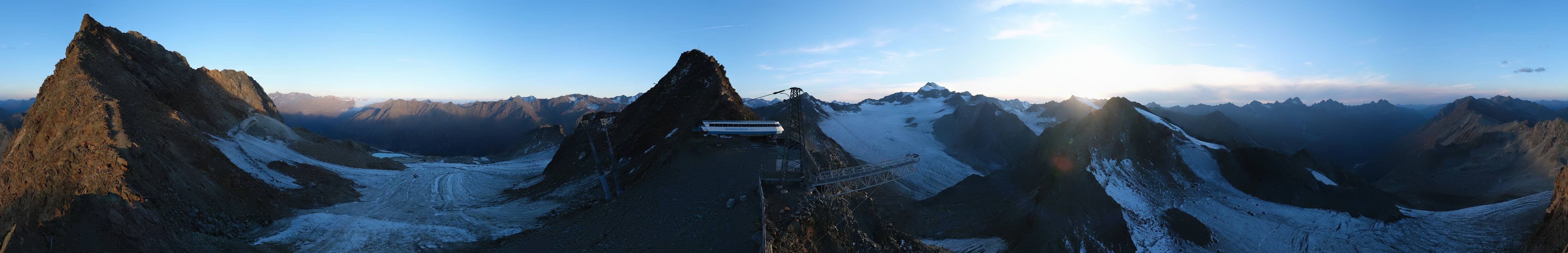 Archiv Foto Webcam Sölden - Tiefenbachgletscher Berg