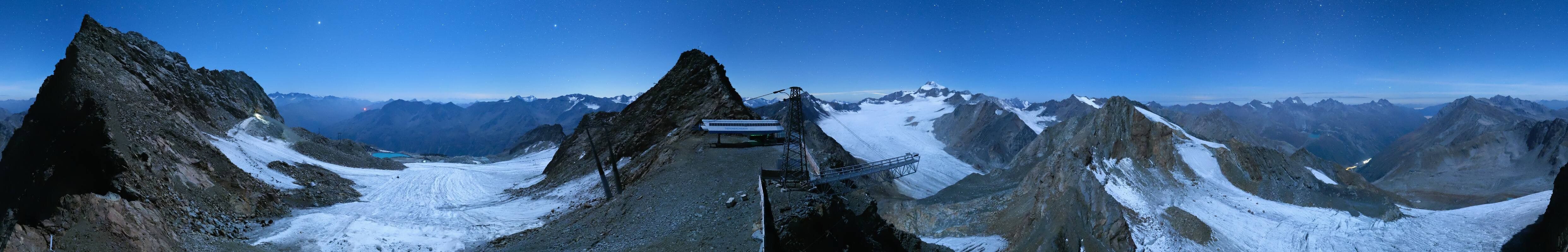 Archiv Foto Webcam Sölden - Tiefenbachgletscher Berg