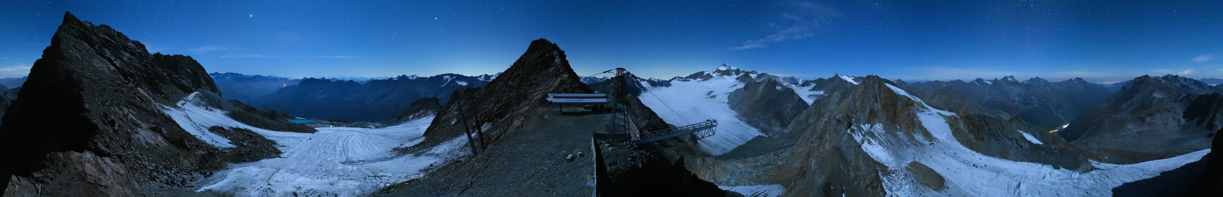 Archiv Foto Webcam Sölden - Tiefenbachgletscher Berg