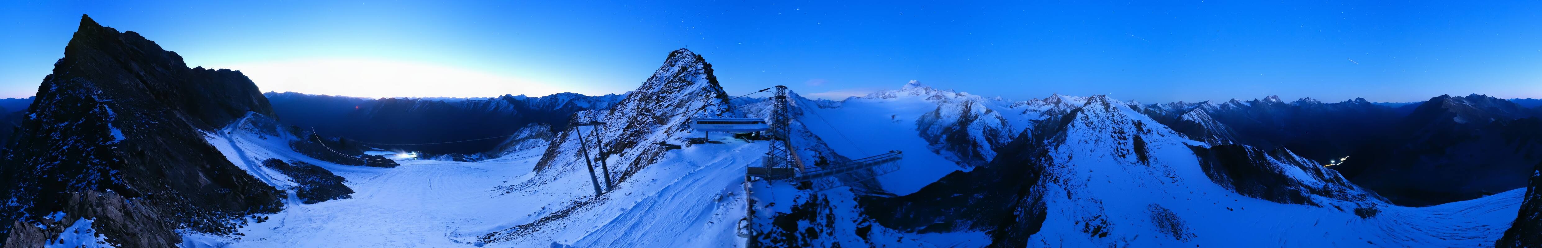 Archiv Foto Webcam Sölden - Tiefenbachgletscher Berg