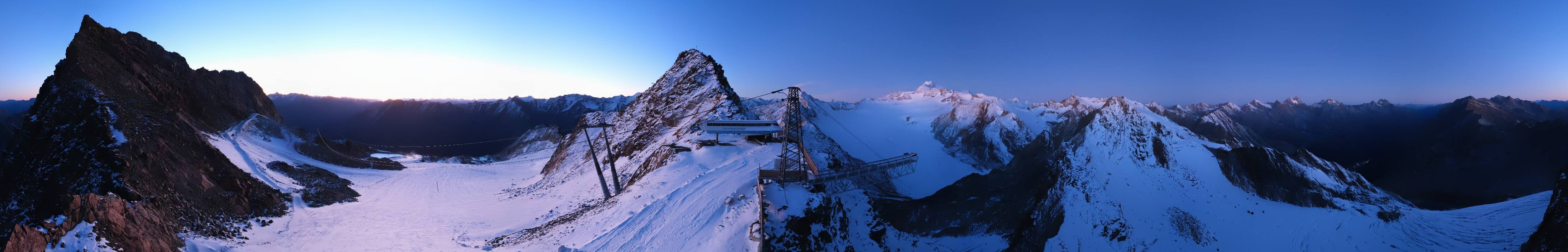 Archiv Foto Webcam Sölden - Tiefenbachgletscher Berg