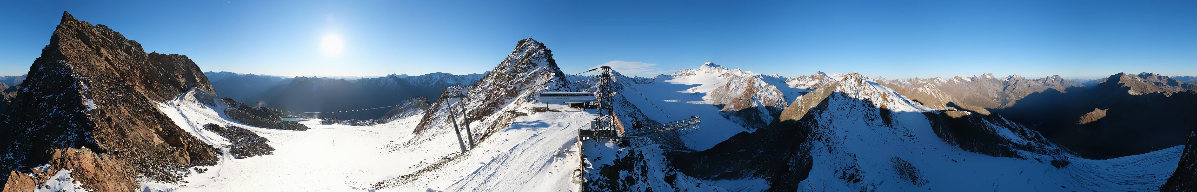 Archiv Foto Webcam Sölden - Tiefenbachgletscher Berg