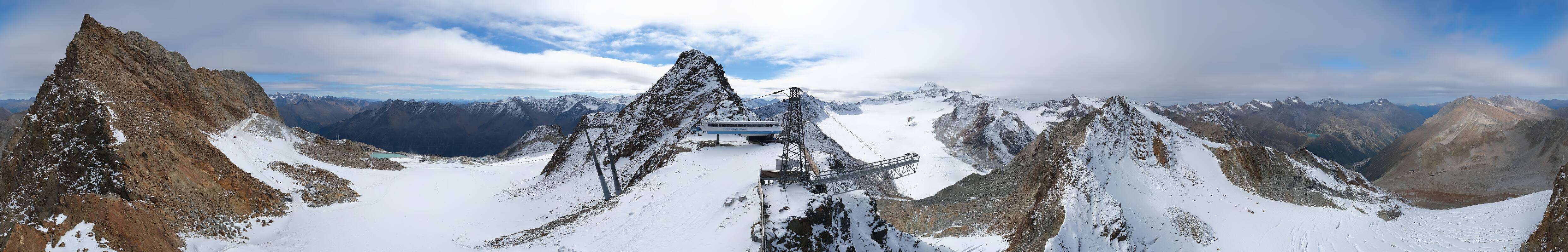 Archiv Foto Webcam Sölden - Tiefenbachgletscher Berg