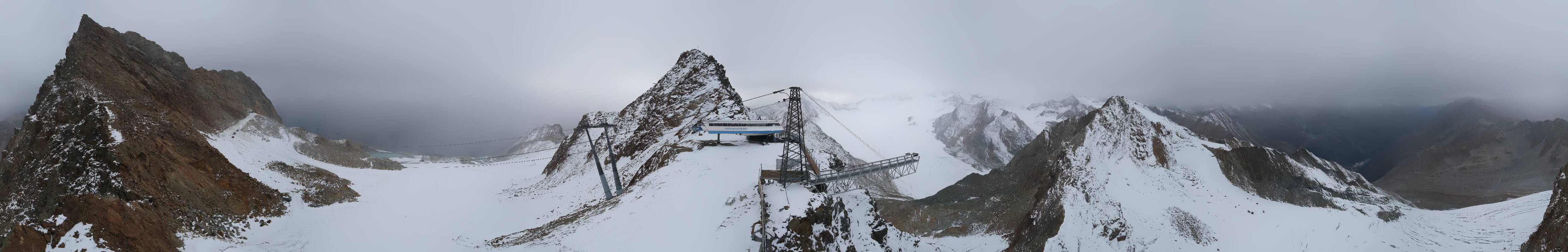 Archiv Foto Webcam Sölden - Tiefenbachgletscher Berg