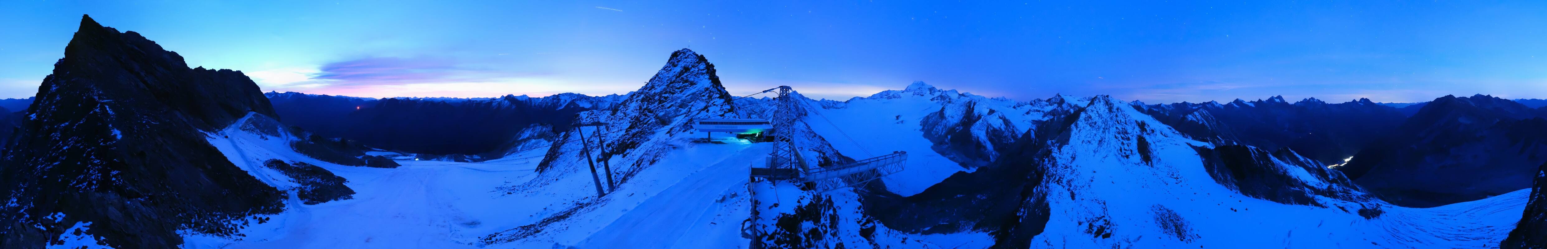 Archiv Foto Webcam Sölden - Tiefenbachgletscher Berg