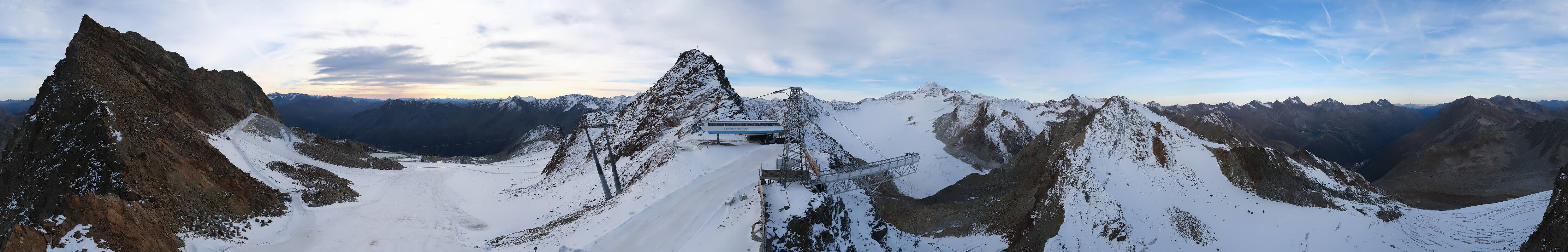 Archiv Foto Webcam Sölden - Tiefenbachgletscher Berg