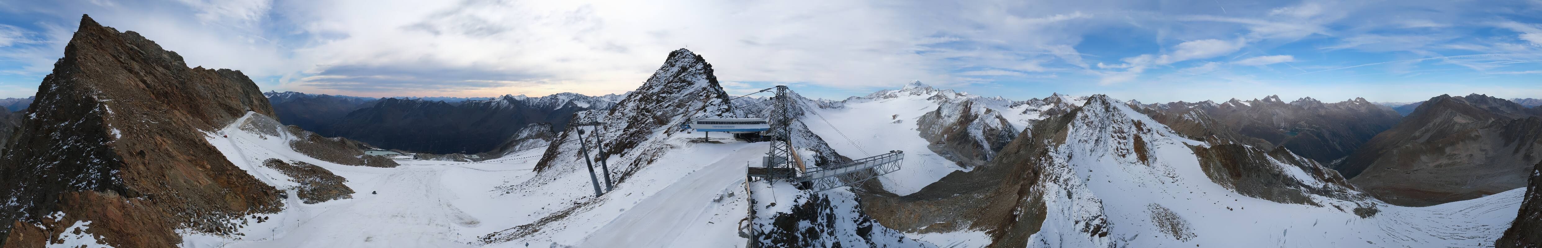 Archiv Foto Webcam Sölden - Tiefenbachgletscher Berg