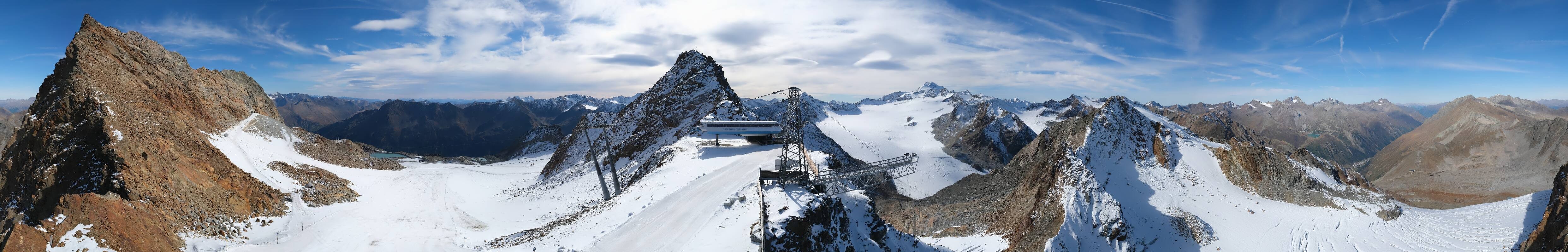 Archiv Foto Webcam Sölden - Tiefenbachgletscher Berg