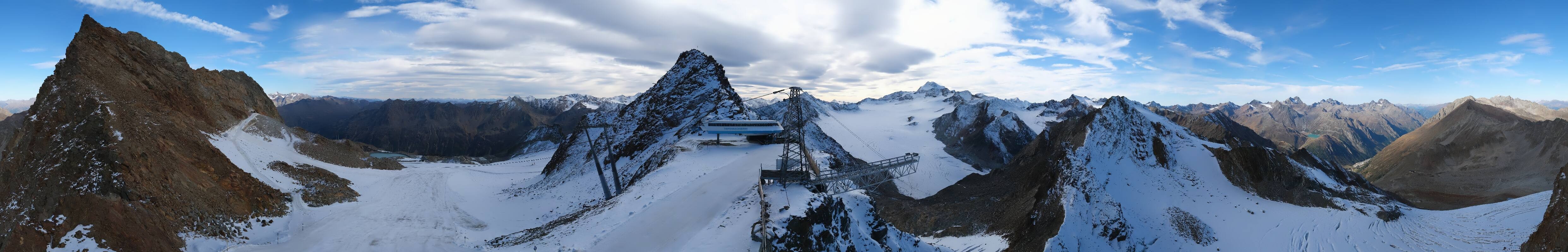 Archiv Foto Webcam Sölden - Tiefenbachgletscher Berg