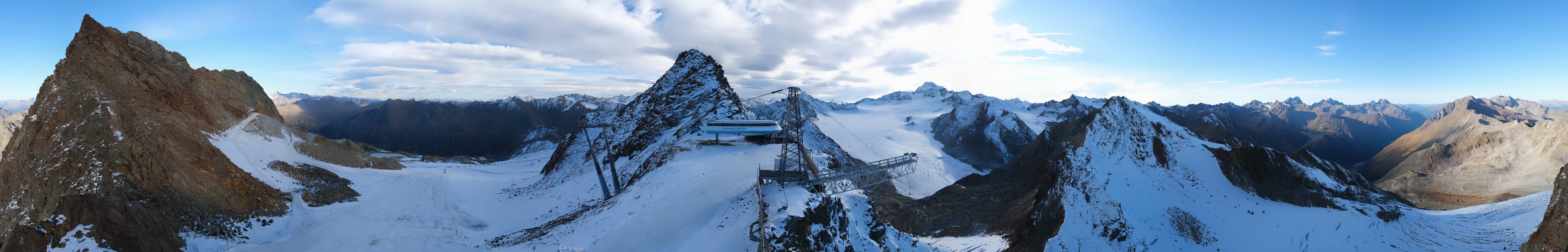 Archiv Foto Webcam Sölden - Tiefenbachgletscher Berg