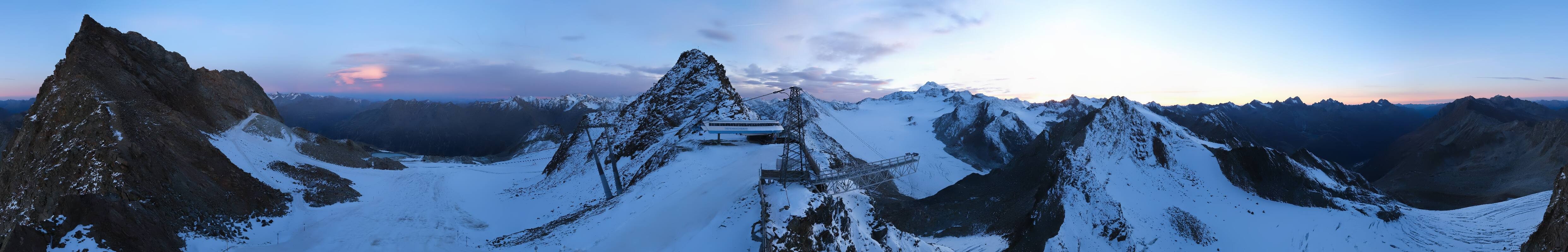 Archiv Foto Webcam Sölden - Tiefenbachgletscher Berg