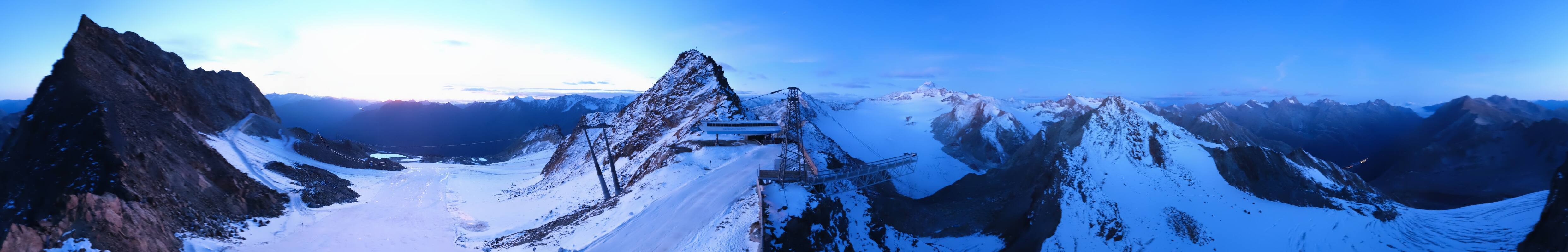 Archiv Foto Webcam Sölden - Tiefenbachgletscher Berg