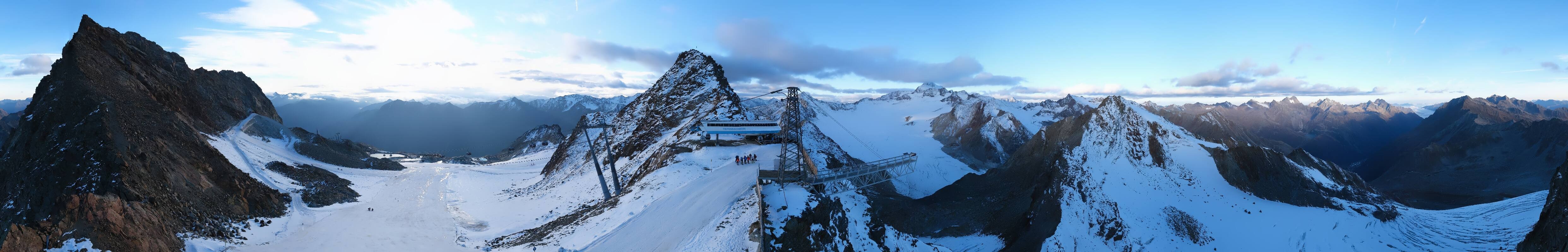 Archiv Foto Webcam Sölden - Tiefenbachgletscher Berg